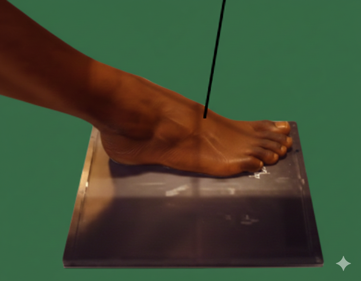 Proyección AP de Pie